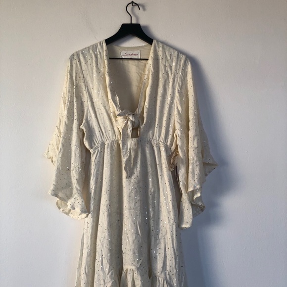 Sundress Juliana Dress Maxi Saint Barth Coconut - Picture 8 of 11